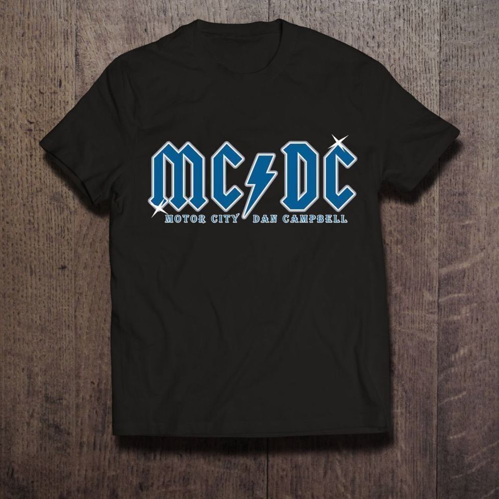 Detroit Lions Mcdc Tshirt Motor City Shirt Dan Campbell Tee